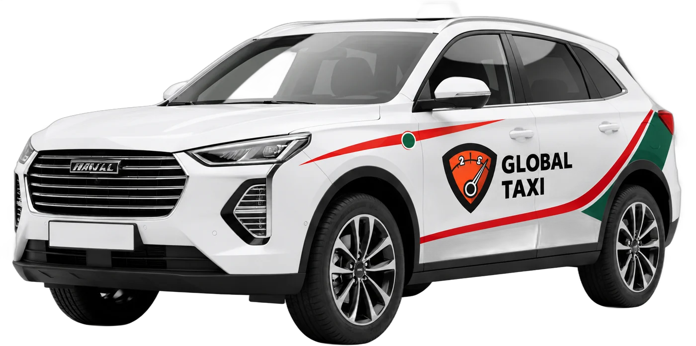 Haval Jolion – машина парка Global Taxi для работы в такси